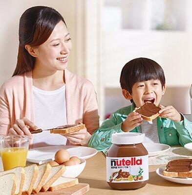 香浓醇厚！Nutella 能多益 榛果可可酱 180g*3