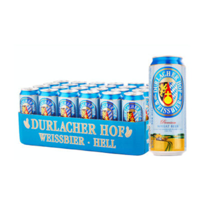 客户端好价！德拉克浑浊型纯正小麦啤酒500ml*24听