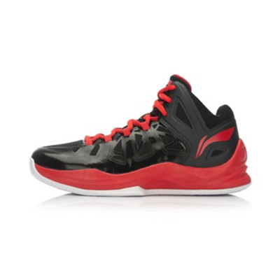 篮球必备！李宁CBA音速战靴中高帮耐磨运动鞋ABPL003