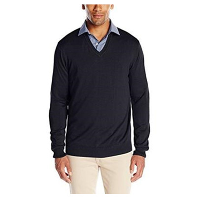 多色可选！派瑞&middot;艾力斯Perry Ellis 男V领针织衫