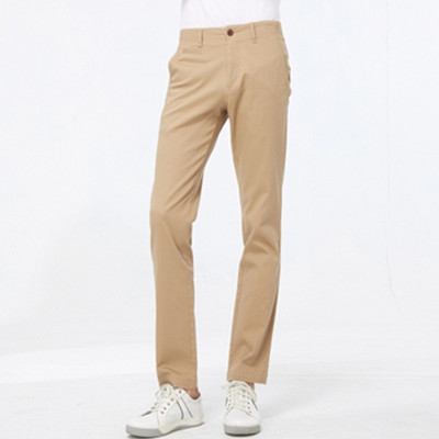 新低！佐丹奴高密度弹力棉修身直筒裤01114568