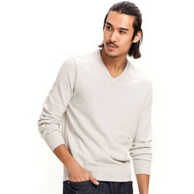 秋季百搭！Gap秋季百搭混色V领针织衫325301 W2