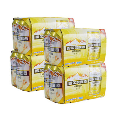 囤货好价！哈尔滨啤酒 小麦王拉罐330ml*6*4/听