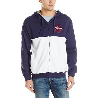 好价！U.S. Polo Assn.马球协会French Terry男士连帽卫衣