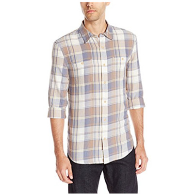 简约大方！幸运牌Lucky Brand Twill Mason 男士衬衫