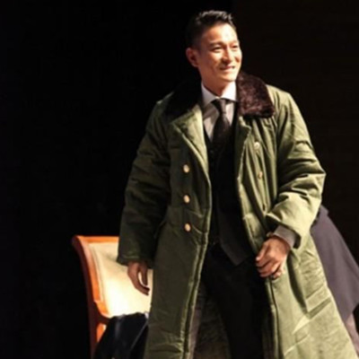 仿刘德华同款！悍顿荒漠军大衣