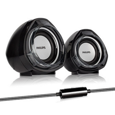 迷你线控！Philips飞利浦SPA311/93电脑小音箱