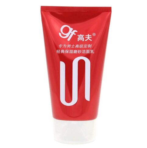 轻松控油！GF 高夫 经典保湿磨砂洁面乳120g