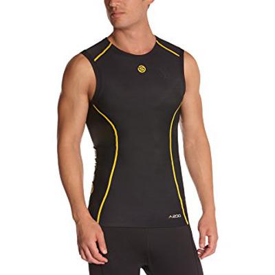 无袖款！Skins思金斯A200 Compression男士压缩衣