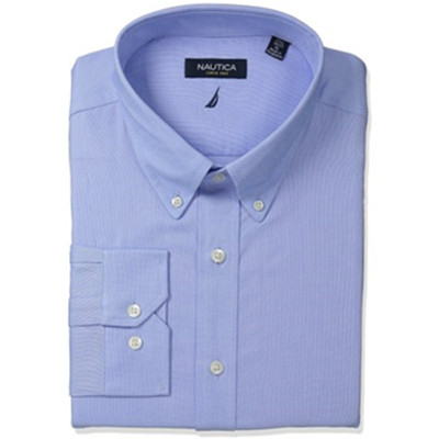 码全新低！Nautica Solid 诺帝卡 男士全棉衬衫