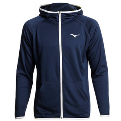 运动休闲！Mizuno美津浓连帽针织开衫K2CC5002