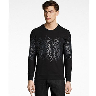 新低！INC青年春秋圆领长袖套头印花T恤164001316