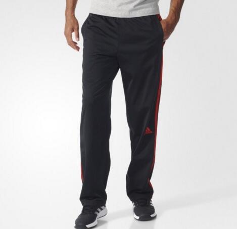 透气柔软! 阿迪达斯 男式 3 STRIPE PANT 篮球图案长裤