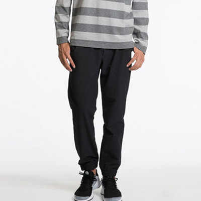 休闲运动！UNIQLO优衣库男装束脚运动裤180317