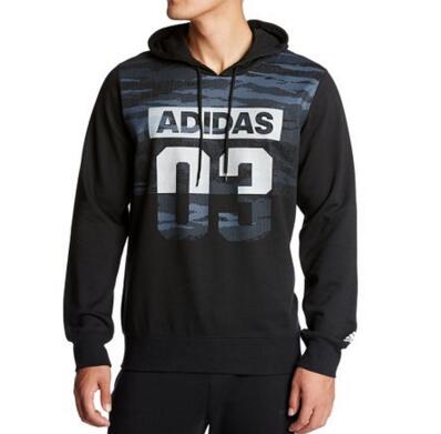 休闲随意！adidas阿迪达斯 套头衫 AY3716