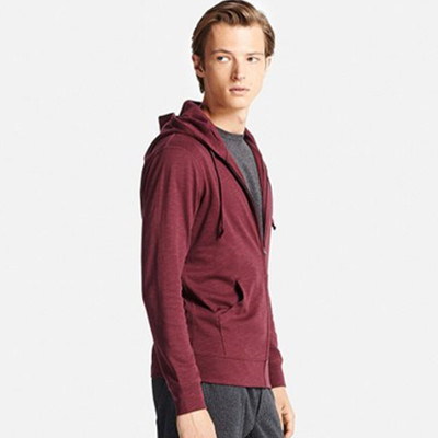 多色可选！优衣库 轻型拉链连帽开衫172365