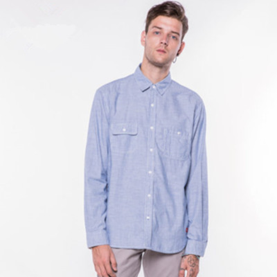 修身显瘦！Dickies短款长袖衬衫141M20EC02