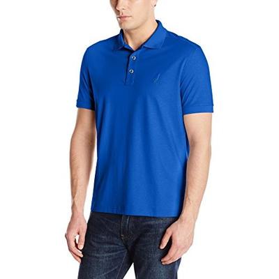 简约！诺帝卡Nautica Solid 男子Polo衫