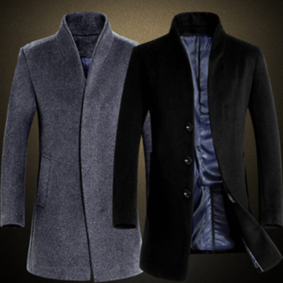 型男必备！比菲力秋季男士毛呢大衣15AFD00016811