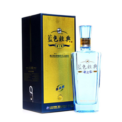 买二赠一！洋河酒蓝色经典邃之蓝42度500ml