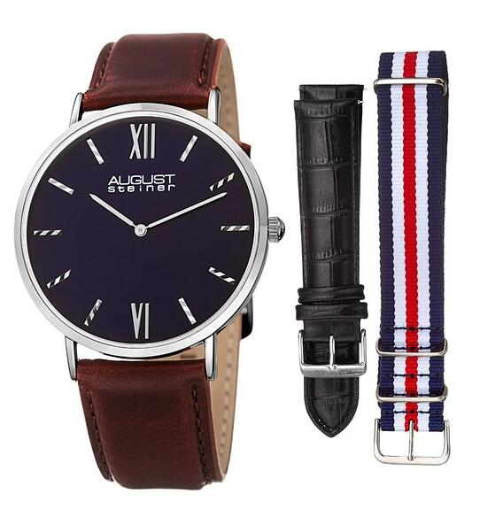 进口直采！August Steiner石英男士手表 AS8205SSBU