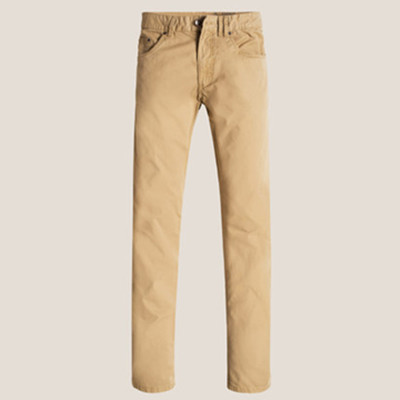 休闲百搭！ESPRIT男士全棉简约直筒休闲长裤-056EE2B005