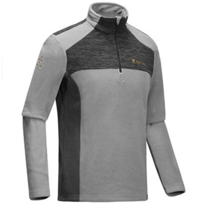 撞色设计！探路者超轻抓绒服KACE91554