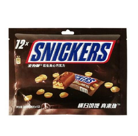 横扫饥饿！士力架花生夹心巧克力240g