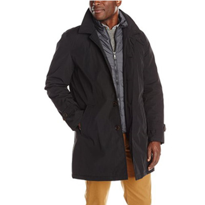 L码新低！TOMMY HILFIGER Poly-Twill 男士风衣