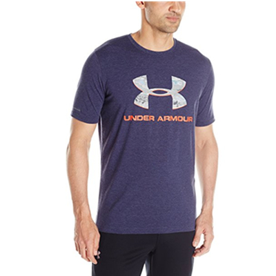 白菜！Under Armour 安德玛UA Camo 迷彩LOGO男子T恤