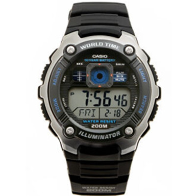 全网好价！卡西欧普通系列休闲男表AE-2000W-1A