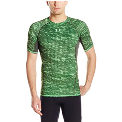 码全新低！Under Armour 安德玛 HG Printed短袖紧身衣