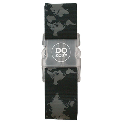 时尚个性！DQ&CO 行李带 世界地图