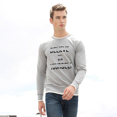 双11预售！Lee秋冬男士印花长袖卫衣L162461SWG3