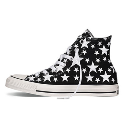 时尚潮流！匡威星星印花中性硫化鞋148707C