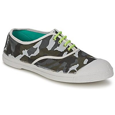 迷彩配色！Bensimon tennis CAMOFLUO男士板鞋