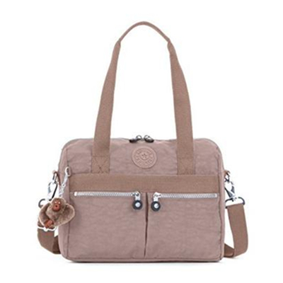 文艺范儿！Kipling 凯浦林 Klara 中性款单肩手提包