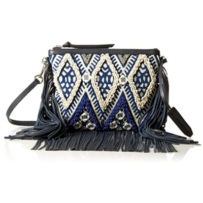 设计感十足！Rebecca Minkoff  女士刺绣单肩斜挎包