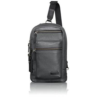商务首选！Tumi Mission Dolores 途米男士单肩斜背真皮包