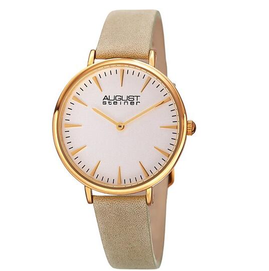 经典唯美！August Steiner  石英女士手表 AS8187WTG