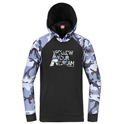 双11预售！探路者男女情侣套头卫衣TAUE91758