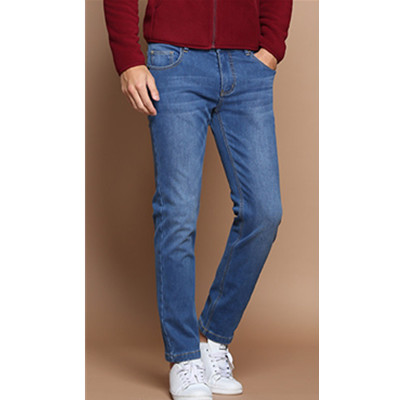 双11预售！真维斯加绒牛仔裤64-181001