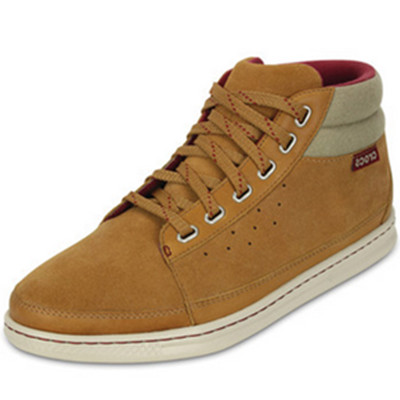 双11预售！Crocs卡骆驰男士简约麂皮短靴15925