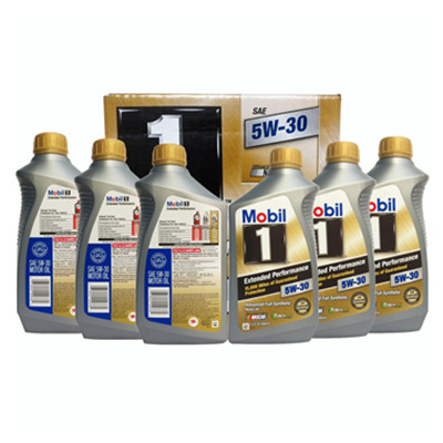 长效金装！Mobil 美孚 润滑油(5W-30) (946ml*6支装)