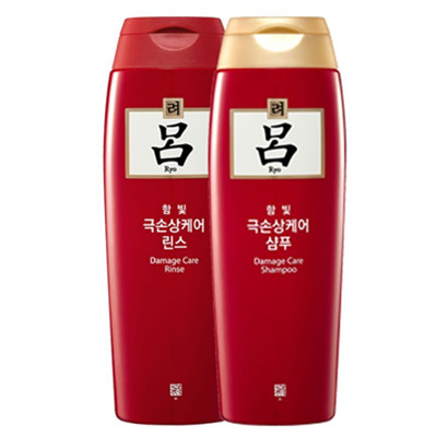 高端护发！吕 红色修护洗发水200g+护发乳 200ml