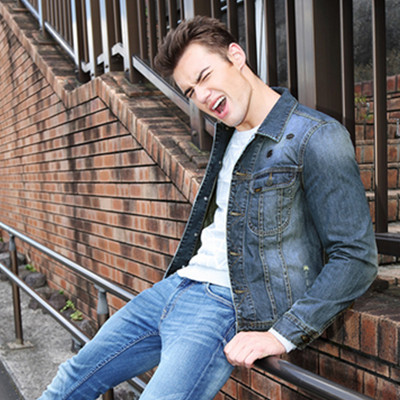 双11预售！Lee破洞牛仔夹克L16250Y77W9