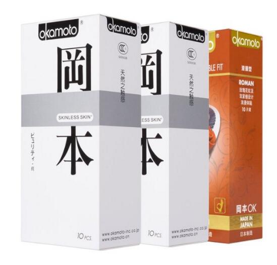 原装进口！Okamoto 冈本 避孕套 安全套 超值装30片