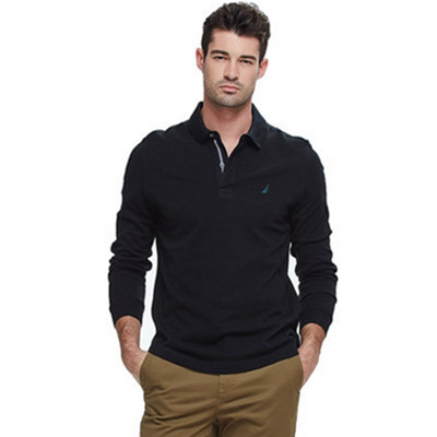 双11预售！Nautica诺帝卡男长袖T恤KC53000