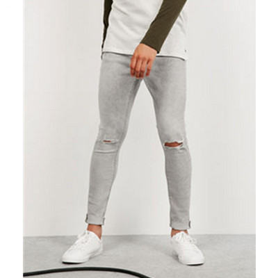 双11预售！Bershka男士水洗效果超修身基本款牛仔裤00285211