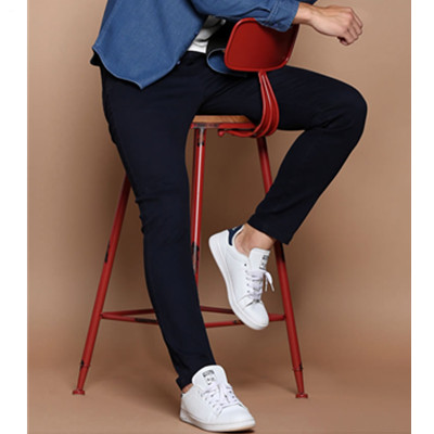 双11预售！真维斯中低腰小脚纯色长裤64-151001